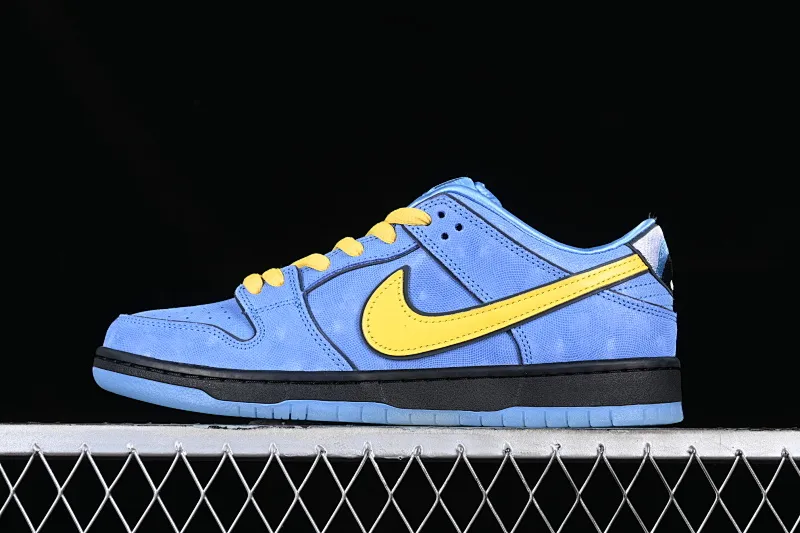 All Categories Nk SB Dunk Series Nk SB Dunk Low Low-top sneakers J version The Powerpuff Girls x Nk SB Dunk Low Powerpuff Girls joint model Low-top casual sneakers FZ8320-400